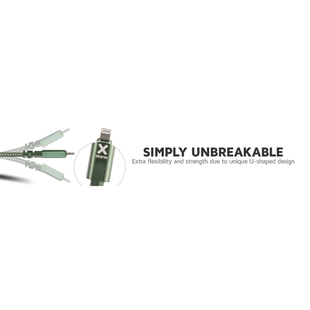 Xtorm Original USB to Lightning Cable 12W 3m - Zwart - CX2021